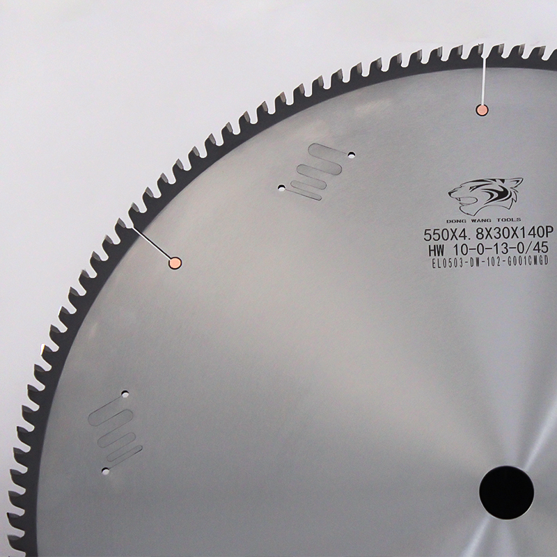 TCT Saw Blade for Aluminum 550 160T